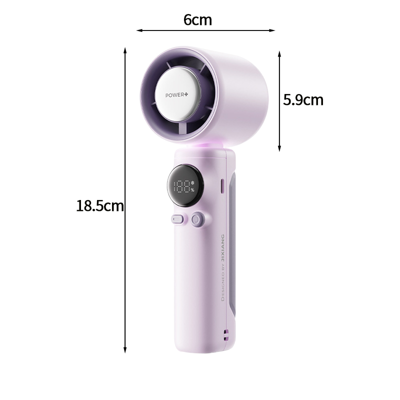 Upgraded Electric Mini Fan Refrigeration Handheld Fan USB Rechargeable Portable Cooling Fan Air Cooler: Yellow