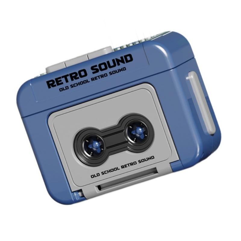 Retro Mini Cassettes Player Tape Recorders Small Music Player for On the Go Entertainment Recording Casual