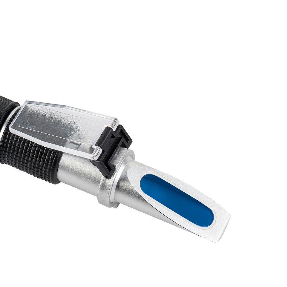 0-40% Hand Held BatteryHand Held Tester Antifreeze Freezing Engine Fluid Glycol Point Refractometer For Car With ATC Tester Tool