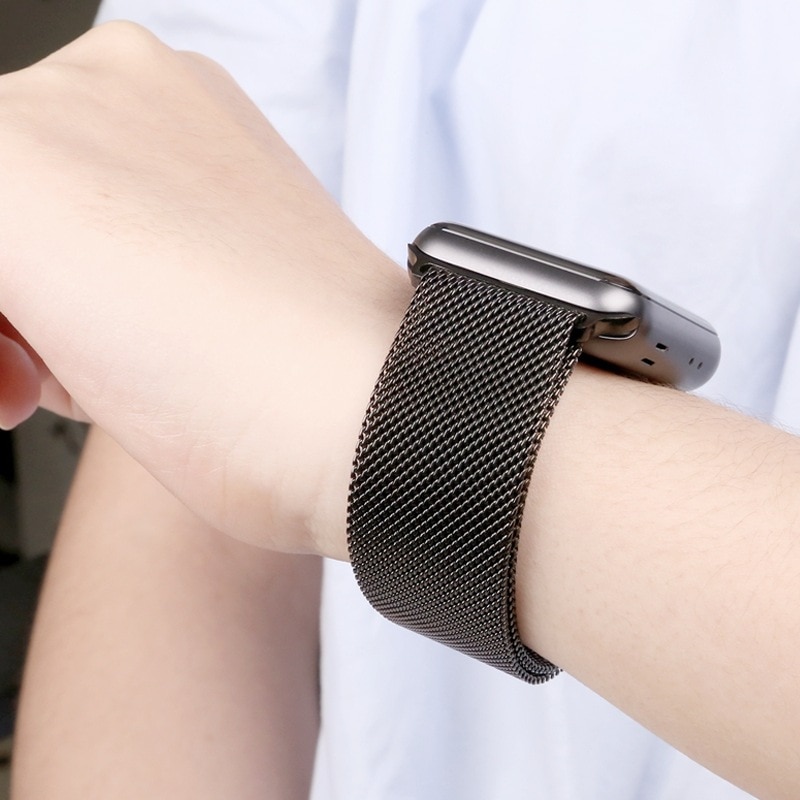 Metal Strap for Apple Watch Series 5 4 3 2 1 38mm 40mm 42mm 44mm Stainless Steel Wrist Strap Bracelet for iWatch Accessories