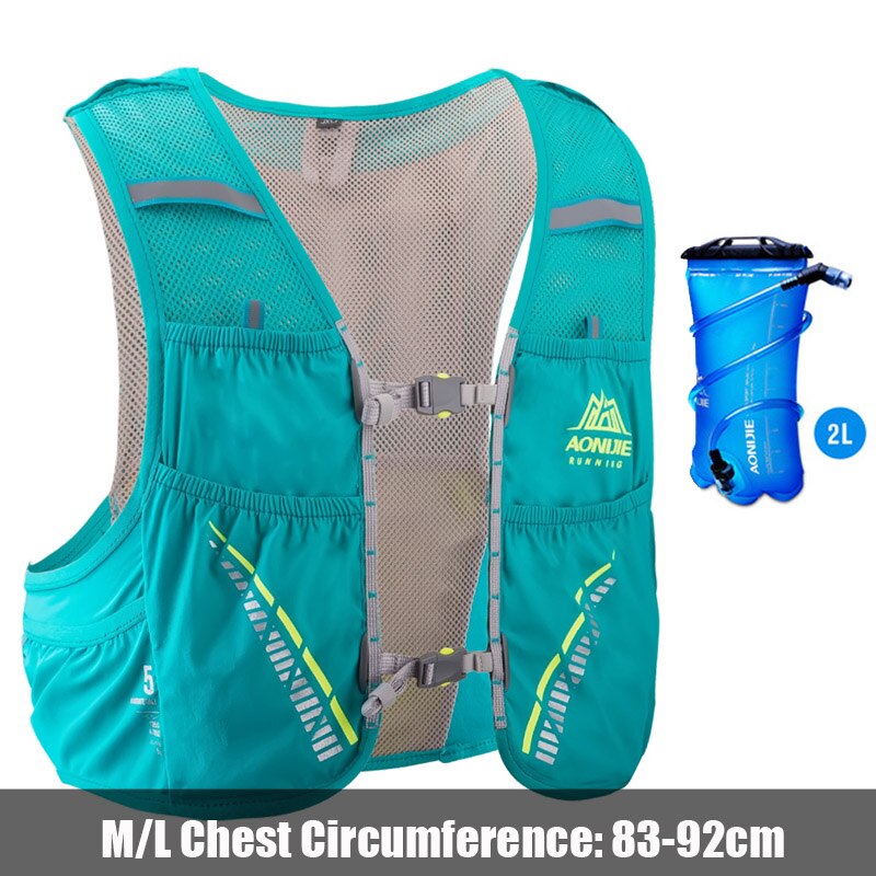AONIJIE-mochila ligera C933 SD28 para correr, chaleco de hidratación para senderismo, carreras, Maratón, botellas opcionales, 5L