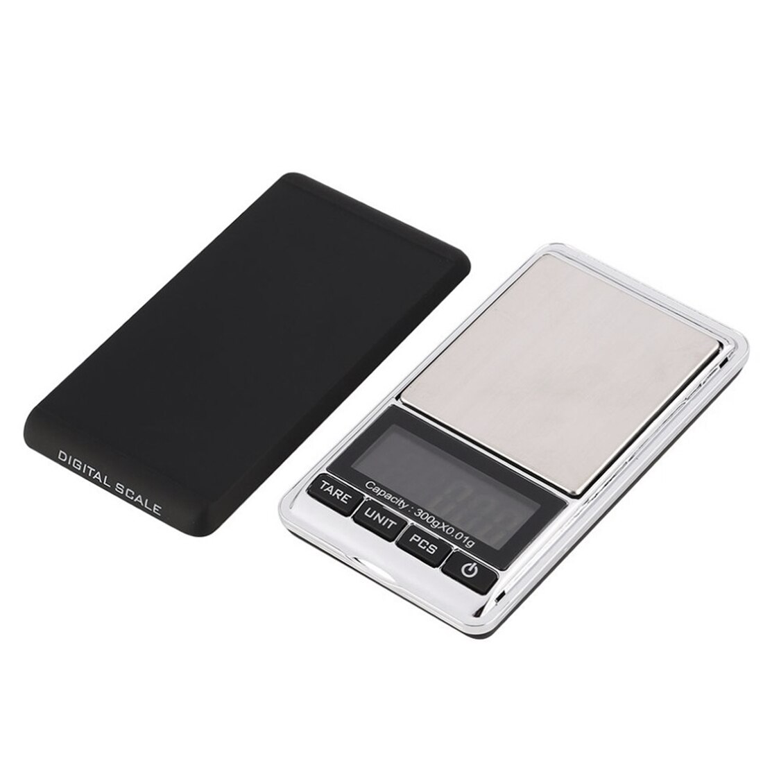 Digital Scale Pocket Case Postal 200/500g 0.01g/0.1g Portable Mini Electronic Libra Lab Scales Weight Balance Kitchen Jewelry: N0976 300g 0.01g