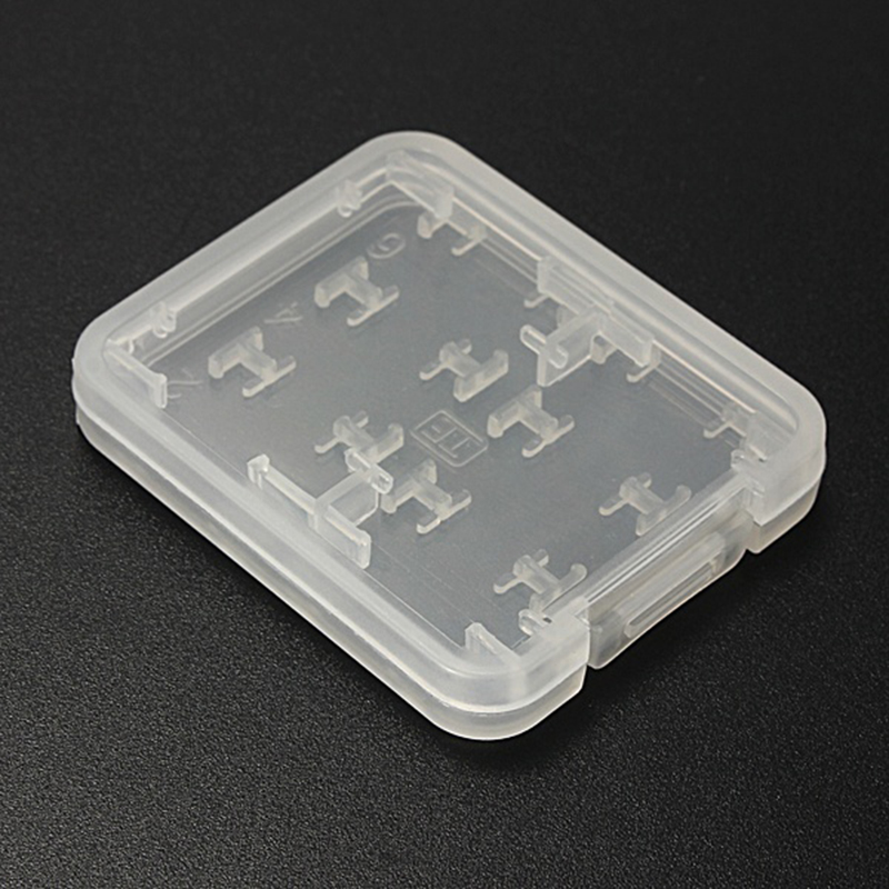 8 In 1 Plastic Micro Sd Sdhc Tf MS Geheugenkaart Storage Case Box Protector Holder