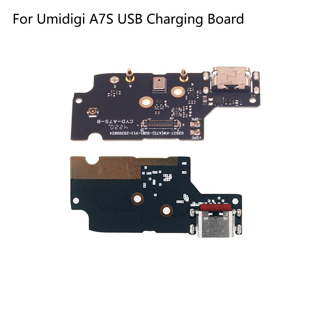 Placa do carregador usb umidigi a7s peças de reparo placa carregador umidigi a7s placa de carregamento usb peças de reparo