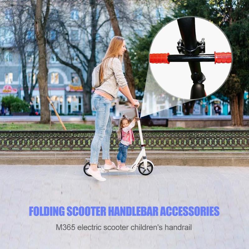 Voor Xiaomi M365 Elektrische Scooter Kinderen Veilig Leuning Scooter Antislip Kind Vouwen Handvat Kid Grip Skateboard Accessoires