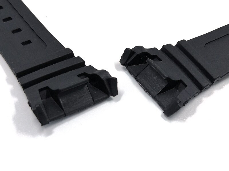 Silicone Strap for Casio W96H Watchband W-96H W-96H-1AV W-96H-9AV Sport Watch Accessories Waterproof PU Replacement Band