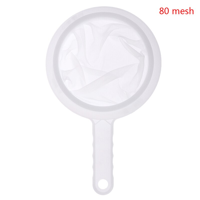 Set 6 Filtri In Nylon Per Alimenti | Maglie 80/100/120/200/300/400 Mesh | Per Latte, Succhi, Caffè, Vino - Con Manico, Facili Da Pulire - Foto 2