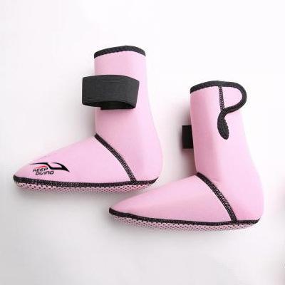 Keep Diving Neoprene Snorkeling Shoes Scuba Diving Socks Beach Boots Wetsuit Prevent Scratche Warming Non-slip Fishing Socks: Pink / M