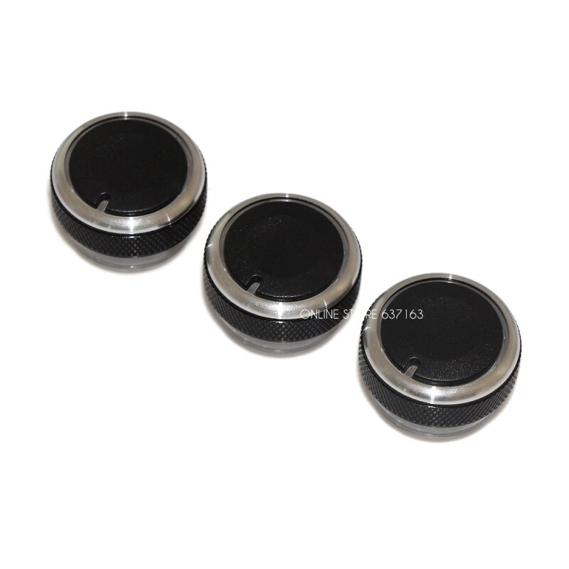 Accesorios para coche, aire acondicionado, interruptor de encendido y apagado, decoración para Ford Focus 2 MK2 Focus 3 MK3 Mondeo, estilo de coche: Black