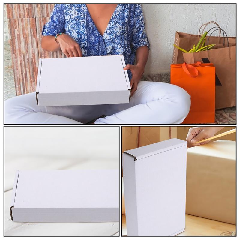 15Pcs Aircraft Packaging Box Jewelry Storage Box Handmade Craft Package Box