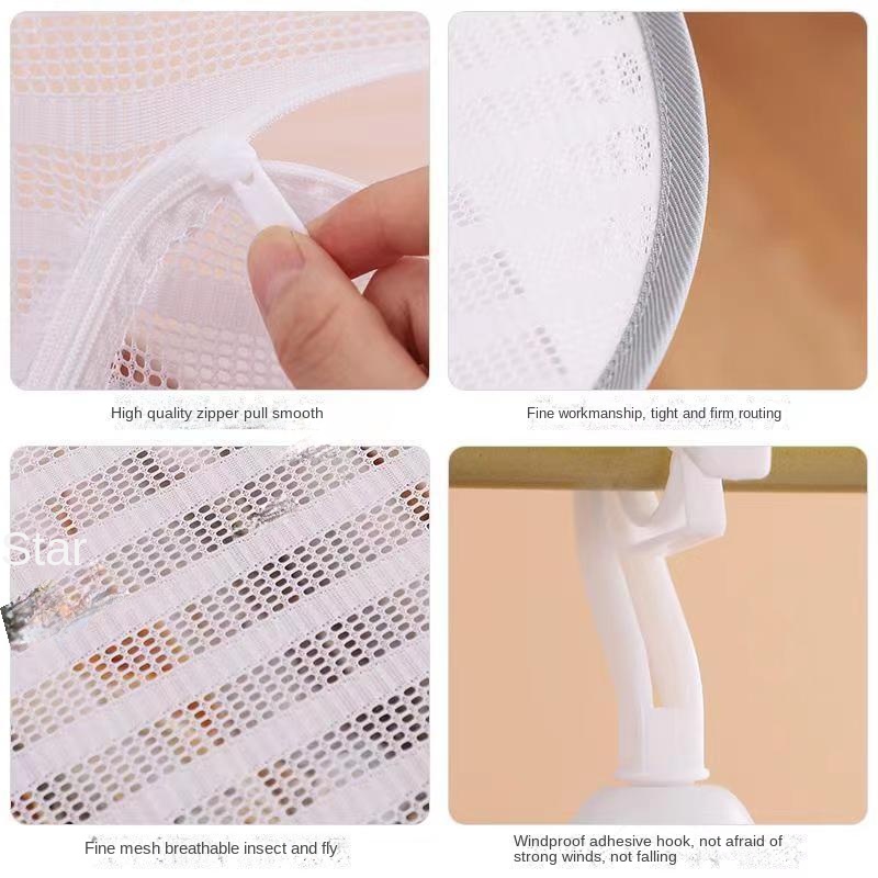 Three-layer drying net anti-mosquito drying fish net strong and durable dry goods net drying salted fish drying drying artifact