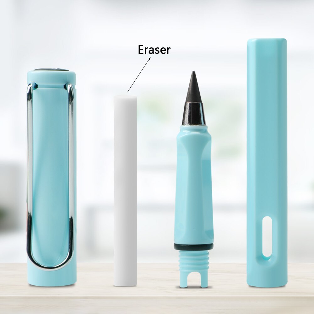 Eternal Pencil Unlimited Writing Drawing Pencils No Ink Pen Magic Stationery for School Painting Art Sketch Supplies Kid