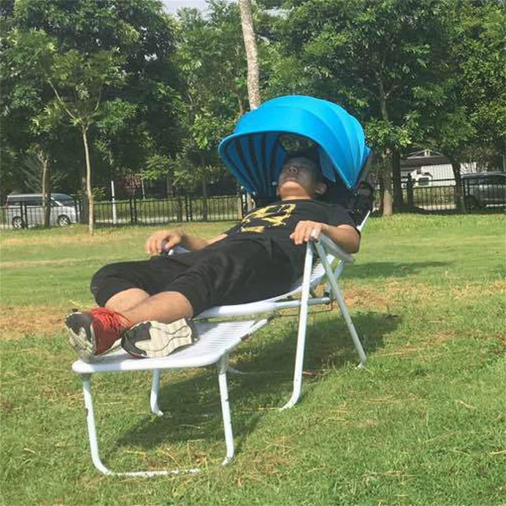 Pop Up Strand Tent Zon Onderdak Tent Zonnescherm Zonnescherm Waterdicht Polyester Anti-Ultraviolette Straling Mini Fan