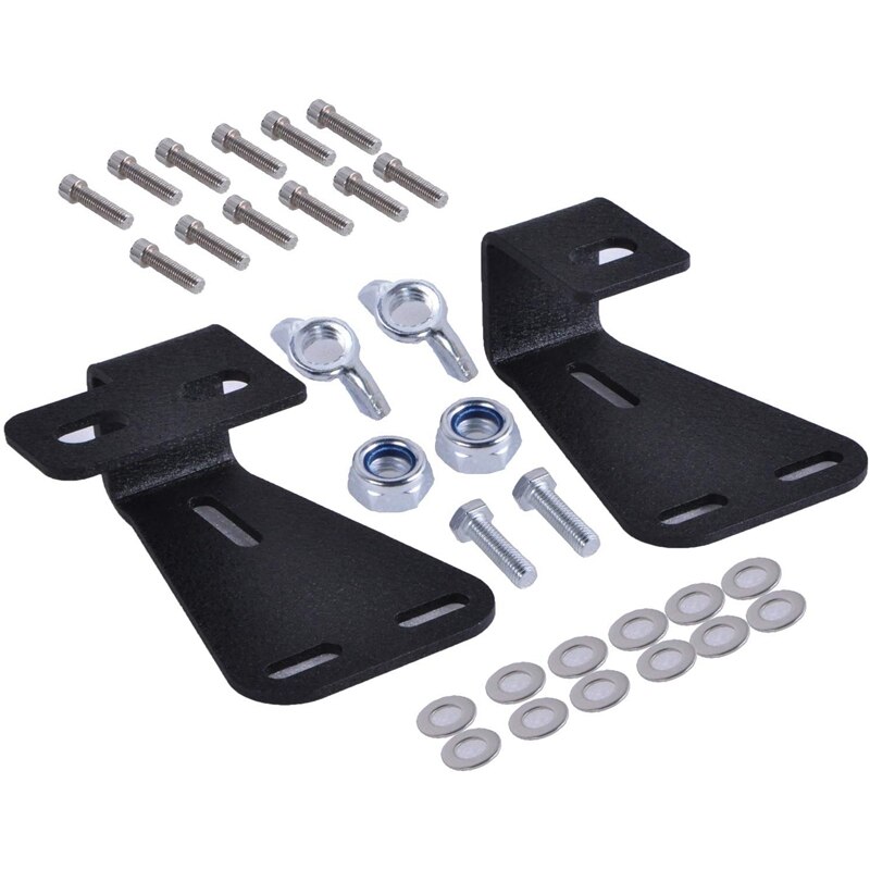 1 paire de supports de capot avec vis de montage accessoires pour Jeep Wrangler CJ 1944-1986/ YJ 1987-1995/TJ 1997-2006