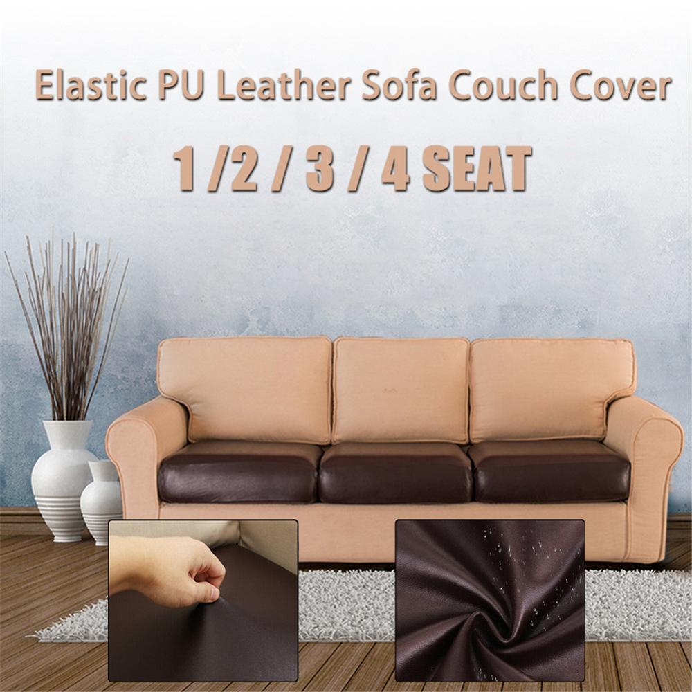 Pu Leer Waterdicht Sofa Cover Europese Stijl Sofa Bed Hoes Sofa Couch Cover Elastische Zits Fauteuil Slaapbank Protector