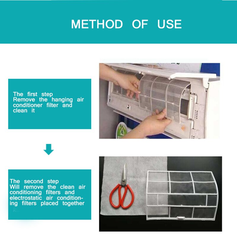 10 Pcs Elektrostatische Katoen Anti-Dust Luchtreiniger Filter Voor Xiaomi Luchtreiniger Universele Luchtreiniger