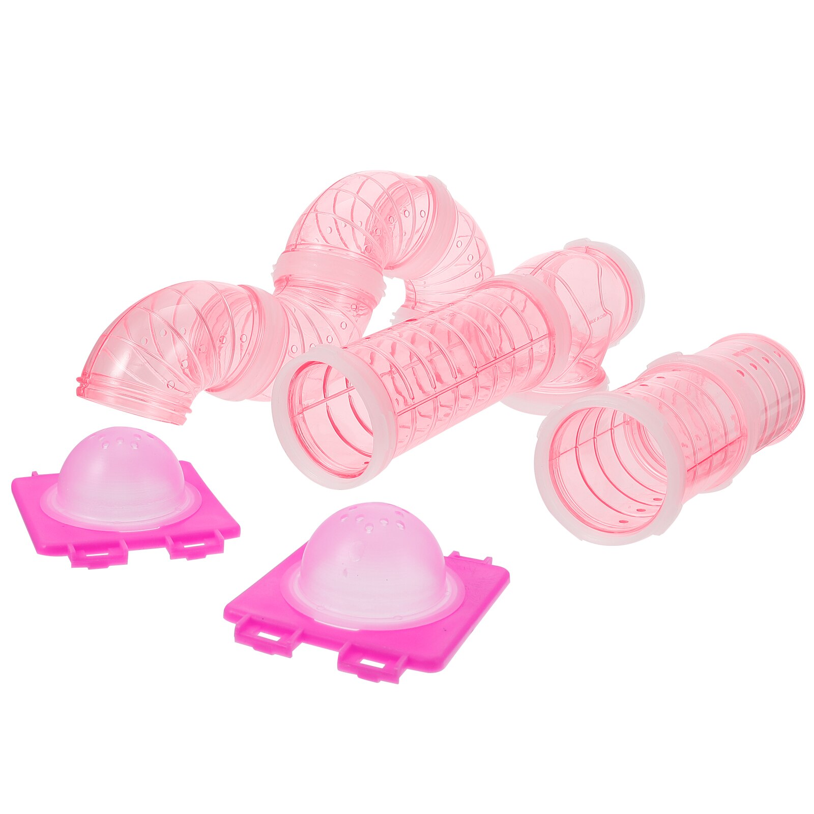 1 einstellen Hamster Rohre Verbindung Platten Abenteuer Externe Rohr DIY Verbindung Tunnel Haustier Spielzeug Hamster Rohre Rohr Tunnel Hamster