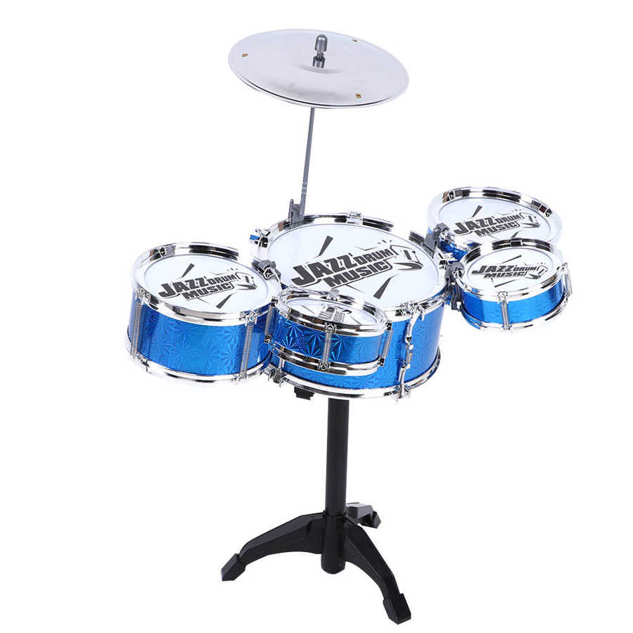 Muziekinstrument Speelgoed Baby Kind Early Educatief Set Simulatie Muziekinstrument Speelgoed Met Kruk Voor