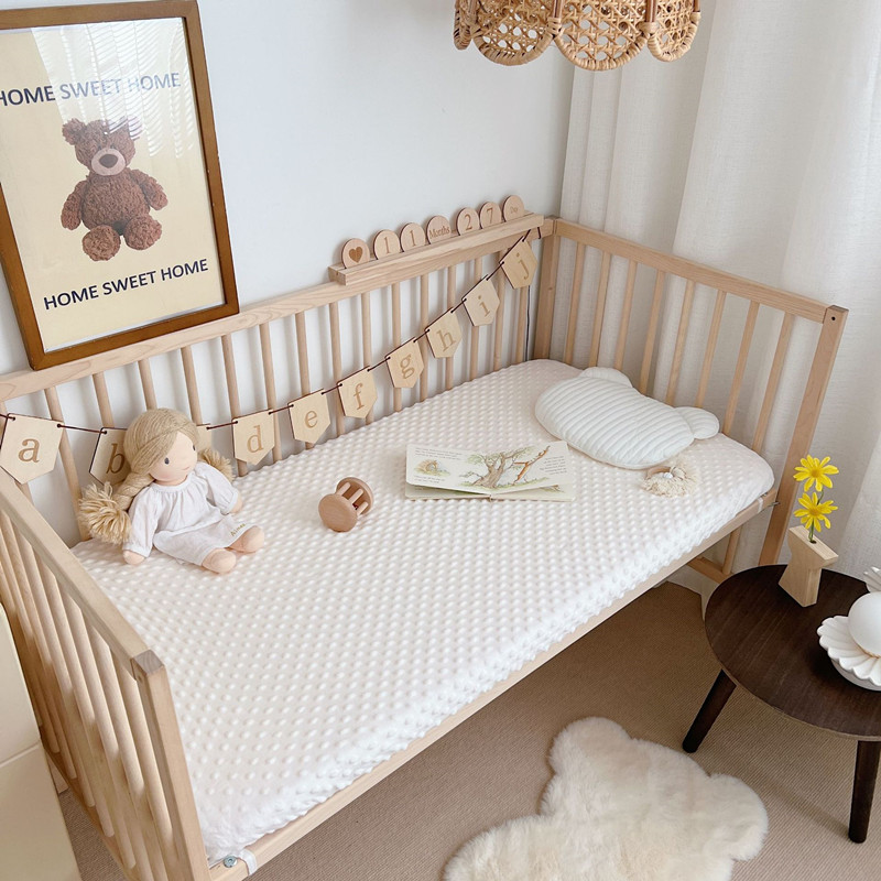 fleece cot bed fitted sheet