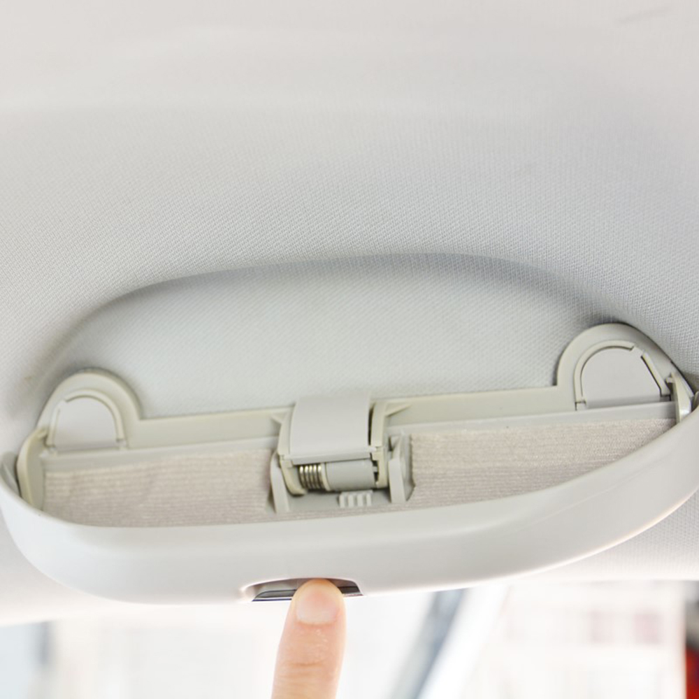 Auto Brillenkoker Zonnebril Houder Opbergdoos Fit Voor Vw Polo 6R Voor Skoda Rapid Octavia Fabia Superb Zonnebril Houder