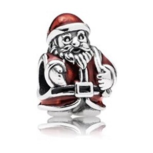 Hoge 100% 925 Sterling Zilver Crystal Kerstboom Sneeuwvlok Hanger Hanger Vrouwelijke Diy Armband Armband: 791231ENM