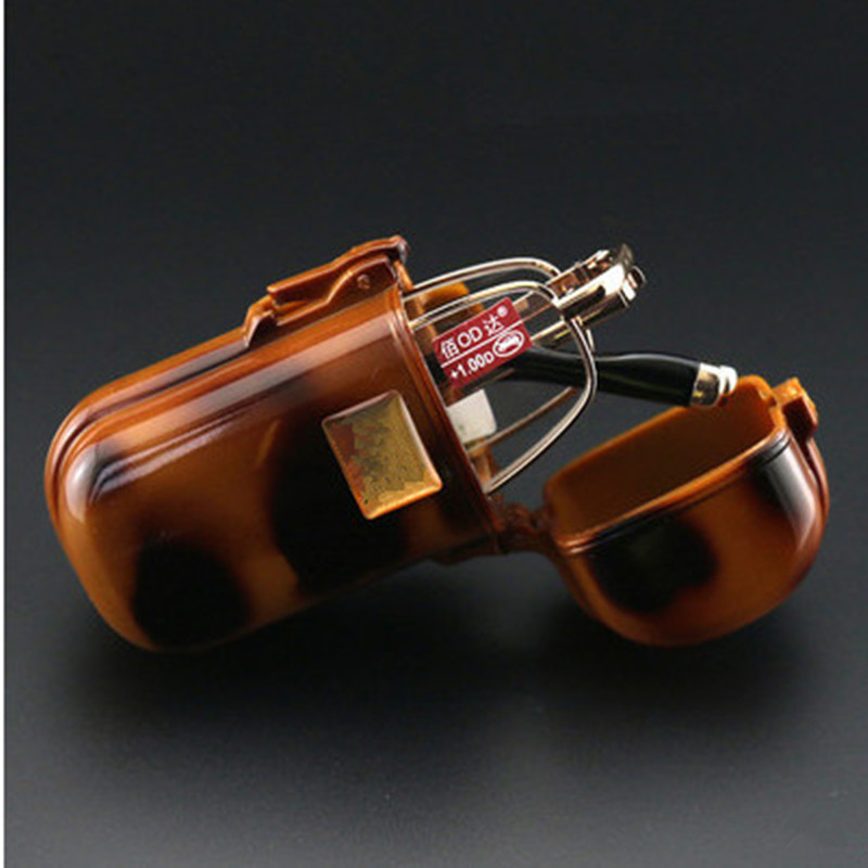 Klassieke heren leesbril met kristallen glazen, dames metalen opvouwbare leesbril, presbyopie bril  +100 +150 +200 to +400