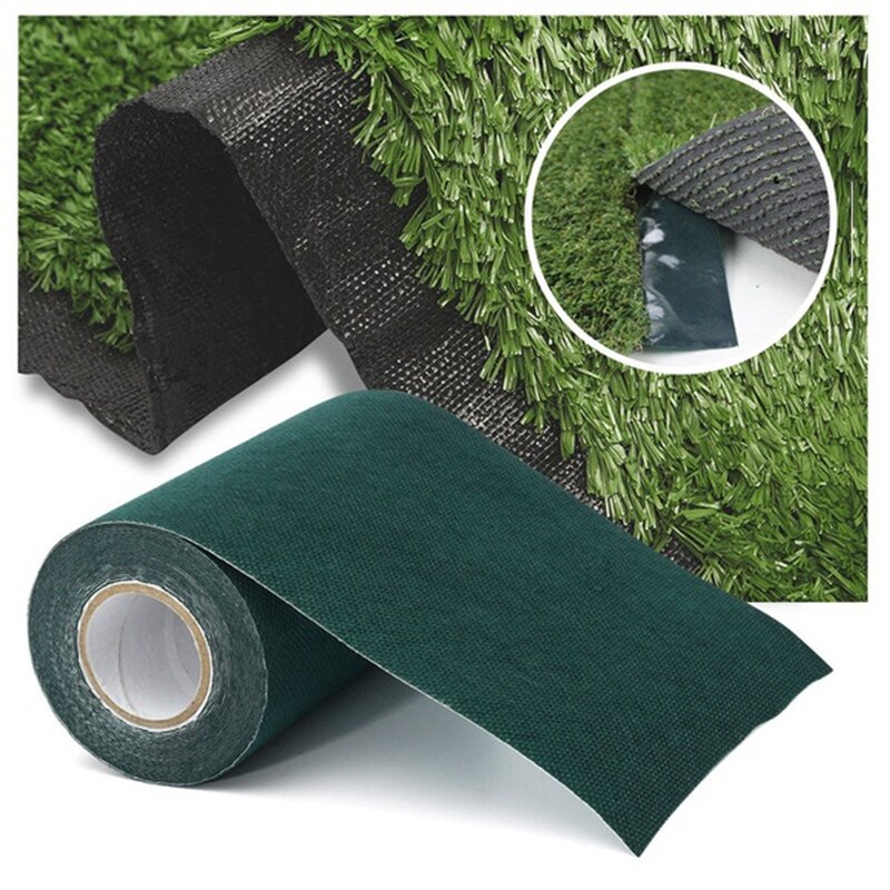 Szs Kunstgras Naad Compressie Riem Gras Turf Gazon Tapijt Zelfklevende Tape Realistische Astronomische Tuin Gazon 2 stuks