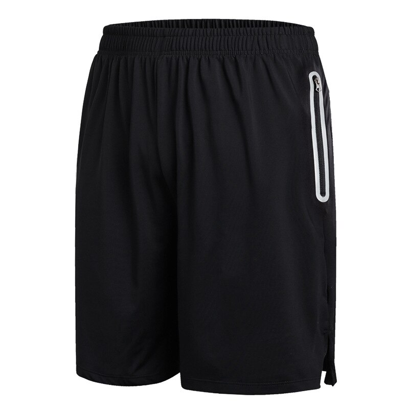 Summer Running Shorts Men Sport GYM Shorts Knee Length Breathable Quick-dry Loose Tennis Short Pants Male Plus Size: XL