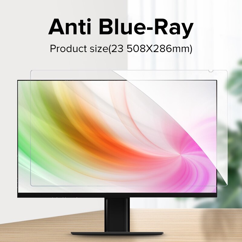 LLANO Tablet Screen Protector Anti Blue Ray Film ochronny Laptop 13.3 14 15.6 17.3 32 cale dla Lenovo/ASUS/HP/Xiaomi/Monitor: 23 508X286mm