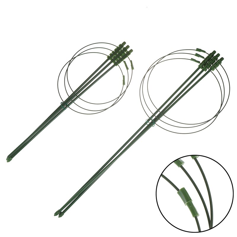 Duurzaam verstelbaar klimrek voor wijnranken, 45/60cm bloementuingereedschap, decoratief gereedschap voor bloemen, groenten, plantenondersteuningsframe