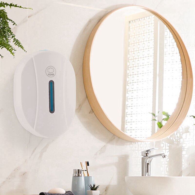 550Ml Automatic Liquid Soap Dispenser Touchless Sensor Foam Hand Washer Spray Wall Hand Washing Machine