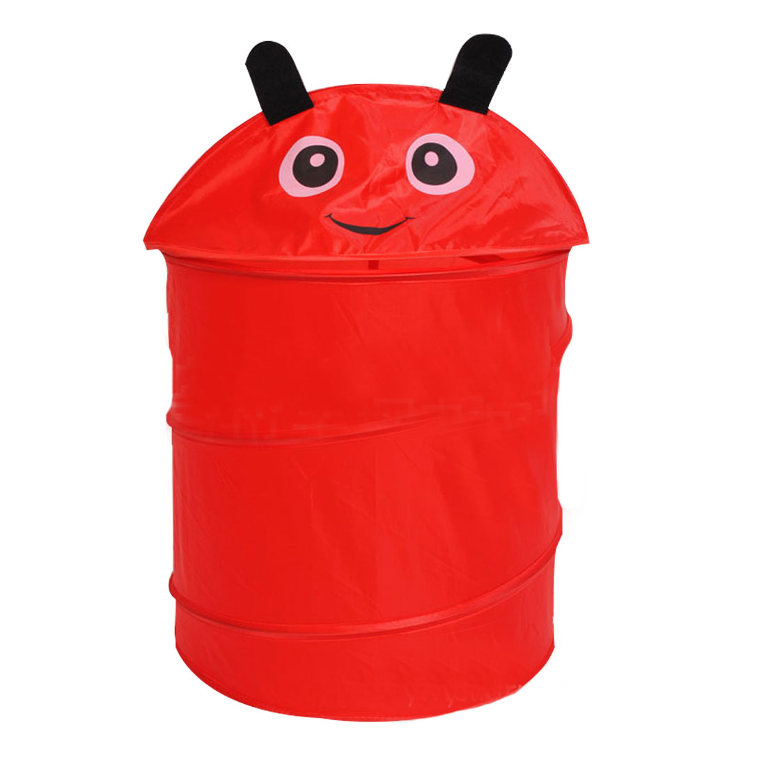 Cute Cartoon Animal Frog Dog Toy Container Toy Storage Box Folding Bucket Laundry Cylinder Basket for Toys: 4