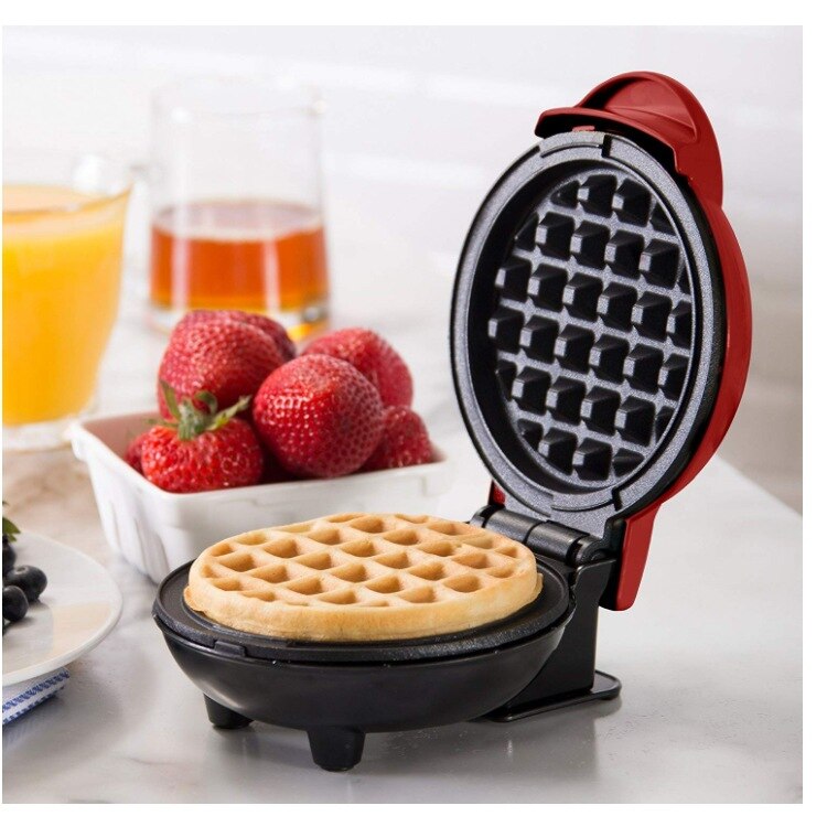 Elektrisk mini vaffel maker boble vaffel morgenmad ovn bageplade vaffel maker cocina køkken tilbehør cookice værktøjer