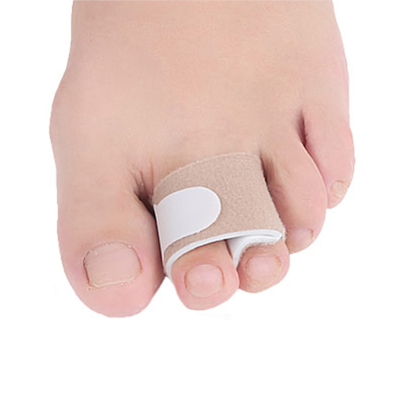 Pexmen 1/2/5/10Pcs Hammer Toe Straightener Toe Splints Cushions Bandages for Correcting Crooked & Overlapping Toes Protector: Burgundy