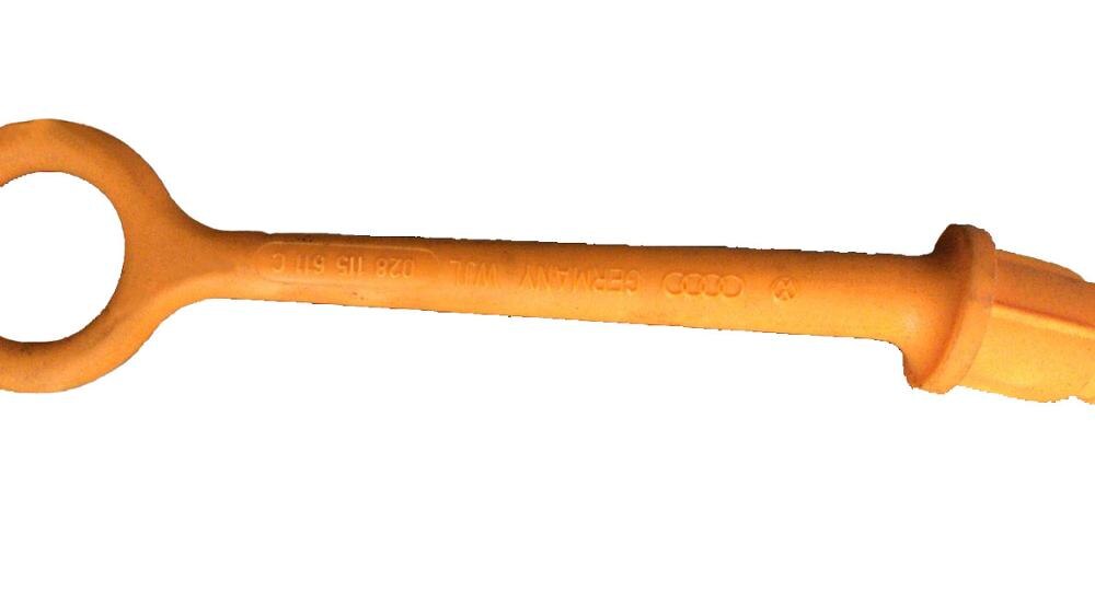 Linde-dipstick de aceite para carretilla elevadora, pieza auténtica VW028115611C usada en camión diésel 350 H12 H16 H18 H20