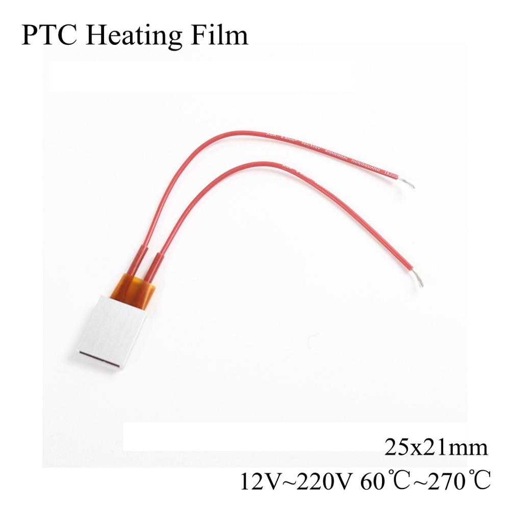 12v 24v 220v ptc värmefilm keramisk värmare luftfläkt värmetermostat konstant temperatur termistorplattelement 12 100 220