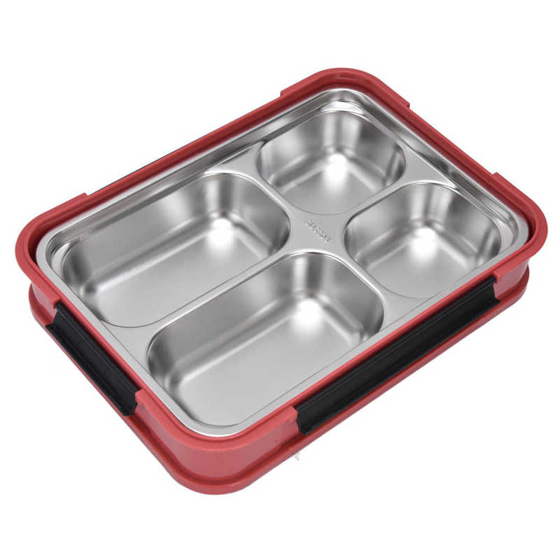 School Kantine Accessoire Grote Ruimte Capaciteit Brede Toepasbaarheid Verdeeld Dinner Tray Container Voor School Kantine