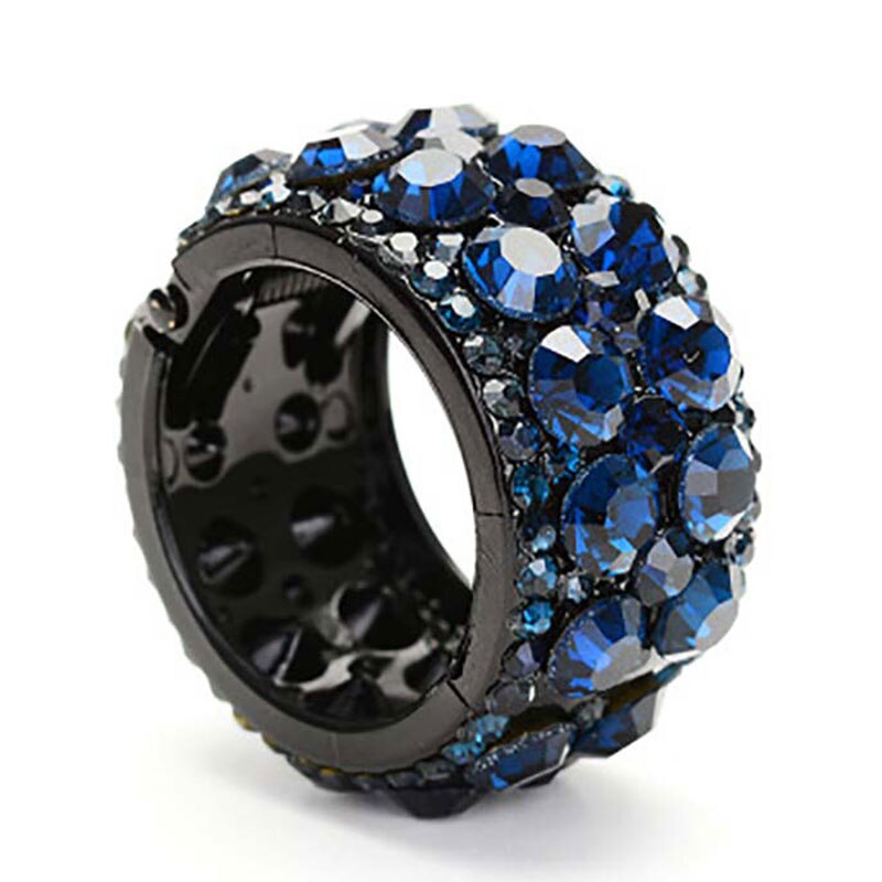 Horquillas con diamantes de imitación brillantes para niña y mujer, accesorios para el cabello, pinzas para el pelo, pasadores de cristal: 3