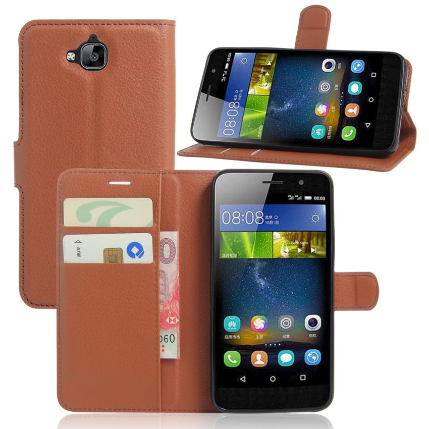 For Huawei Y6 Pro TIT-U02 TIT-L01 Case Leather Flip Back Cover For Huawei Y6 Pro Enjoy 5 Honor 4C Pro TIT U02 L01 Phone Cases