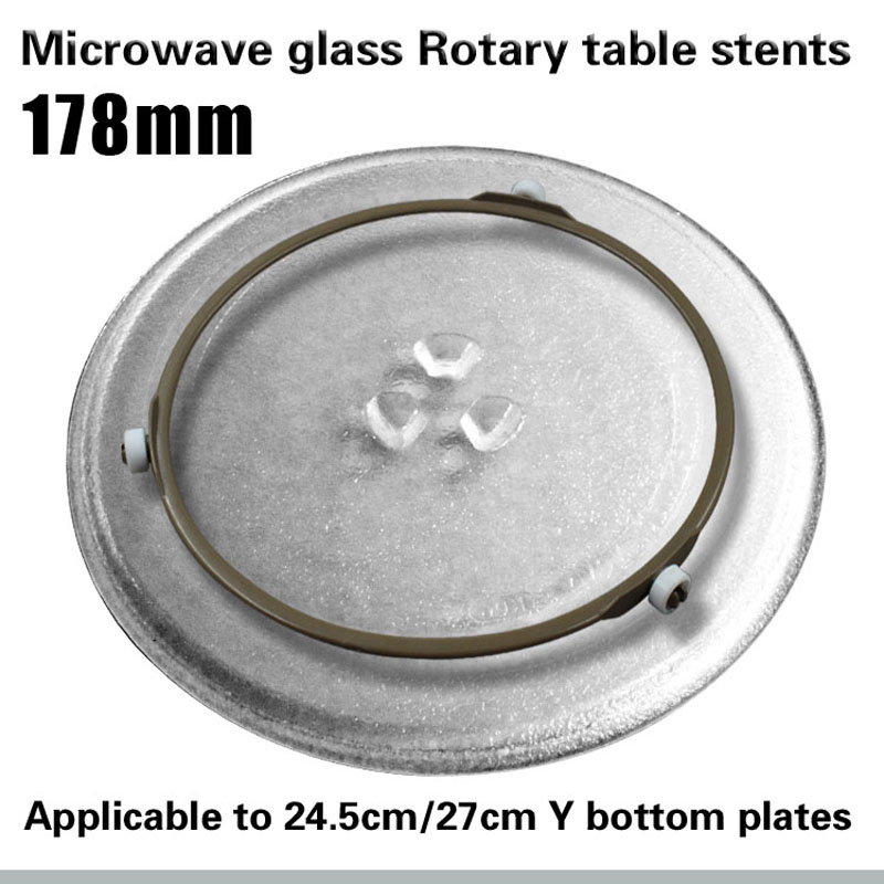 Mikrovågsugn tillbehör glasskiva roterande ring roterande ring rullfäste rulle diameter  of 14 cm