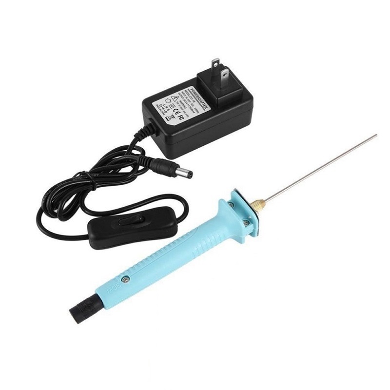 Electric Foam Cutter 10cm 15W Polystyrene Styrofoam Knife Wire Foam Cutting Pen US EU Plug: US Plug