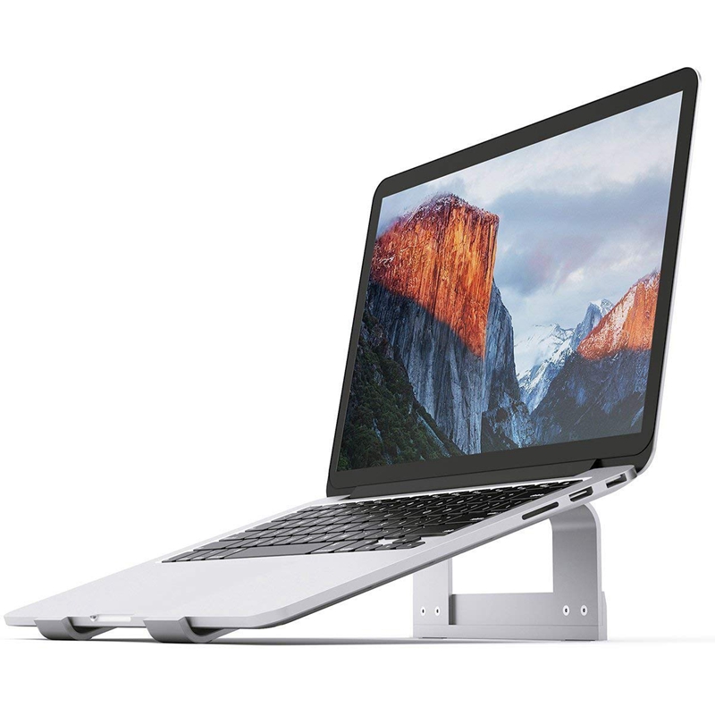 Kannettavan tietokoneen jalusta alumiininen tuuletettu jalusta ergonominen nouseva kannettava pidike ma cbook pro kaikille kannettaville: Default Title