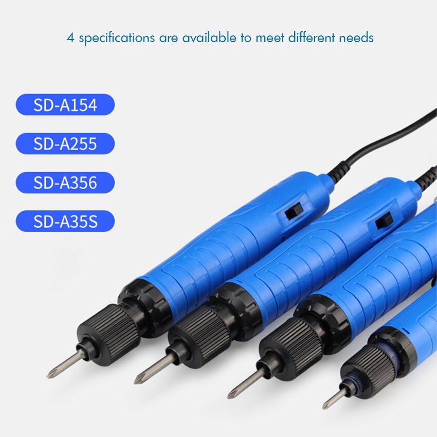 DC18V-36V Power Screwdrivers, Adjustable Torque Electric Screwdriver with Bits, Magnetizer, Component Box for Phone Home Repair