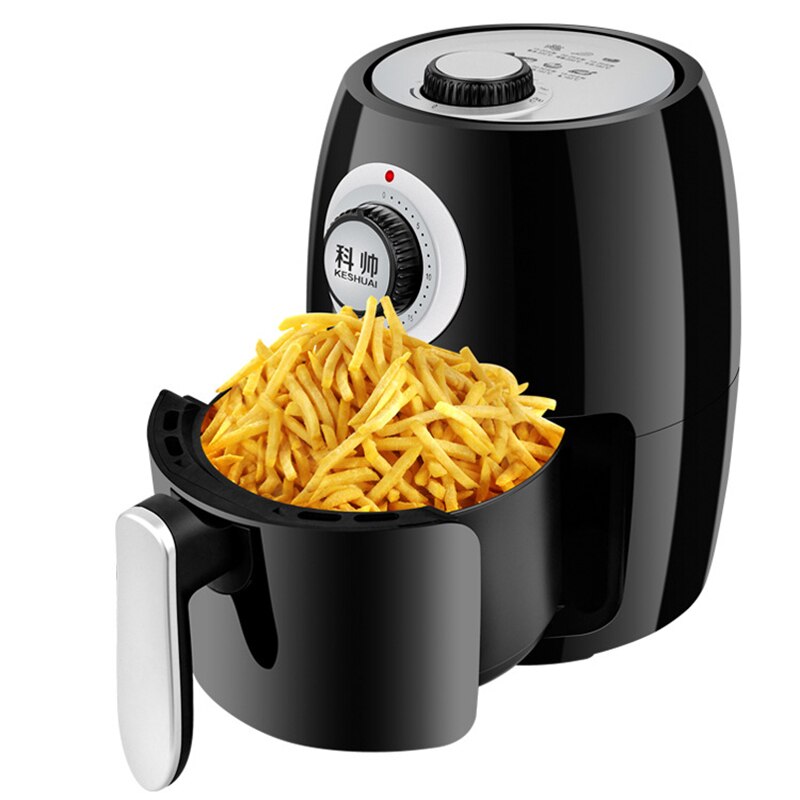Mini friteuse à Air petite capacité maison poêle antiadhésive sans huile frites Machine multicuiseur friteuse électrique friteuse à Air pour cuisine: CN