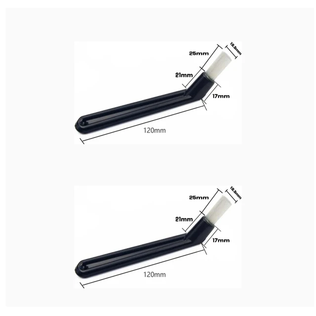 1/3Stck Kaffee Staub Sauber Pinsel Espresso Maschine Reinigung Pinsel Kunststoff Griff Tastaturen Reiniger Werkzeuge Schmutz Reinigung Pinsel: Licht Grün