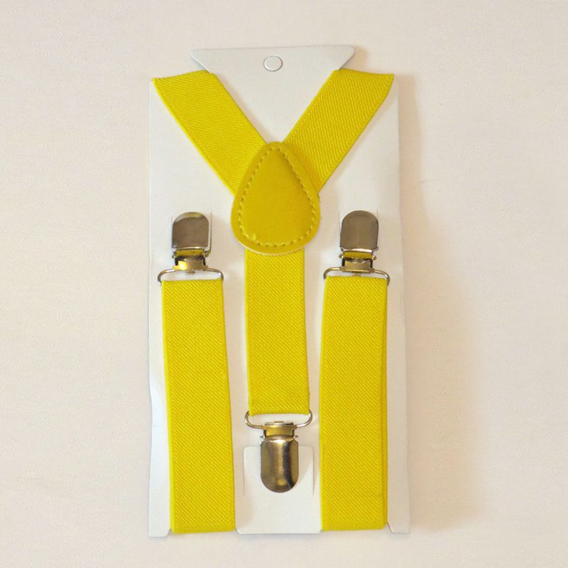Cute Baby Boys Girl Clip on Suspender Y Back Child Elastic Suspenders Braces: HY