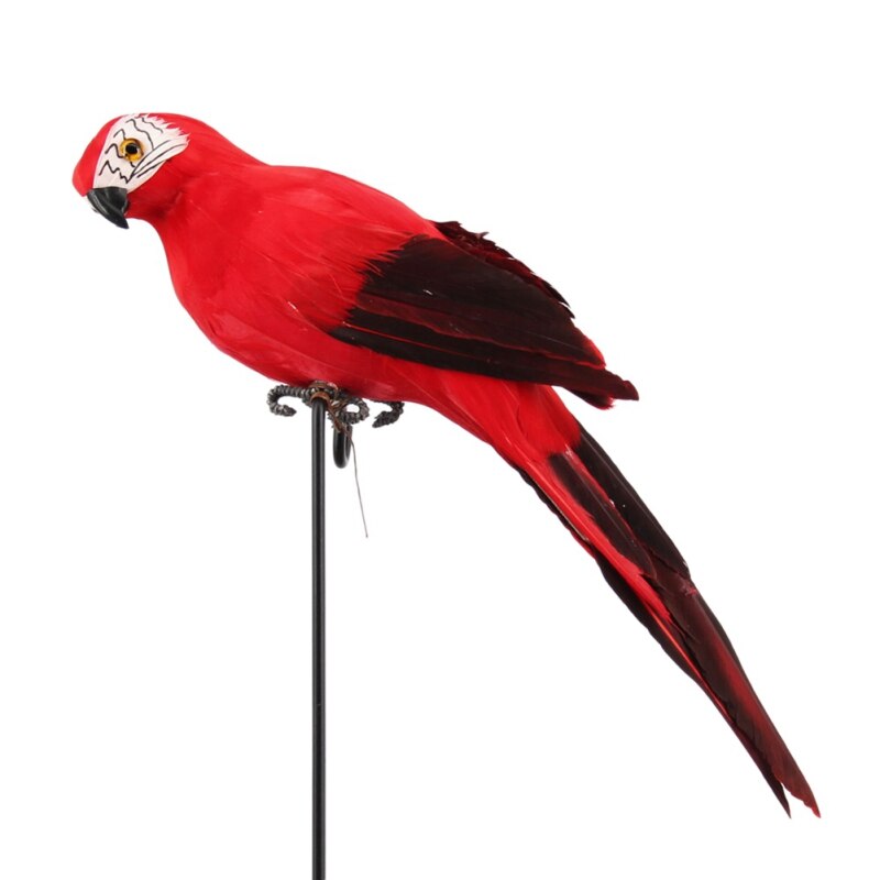 25 centimetri di Schiuma Piuma Pappagallo Simulazione Pappagalli Uccelli Decorativi Forniture Da Giardino Decorazione Della stanza Forniture per Animali Da Compagnia ..