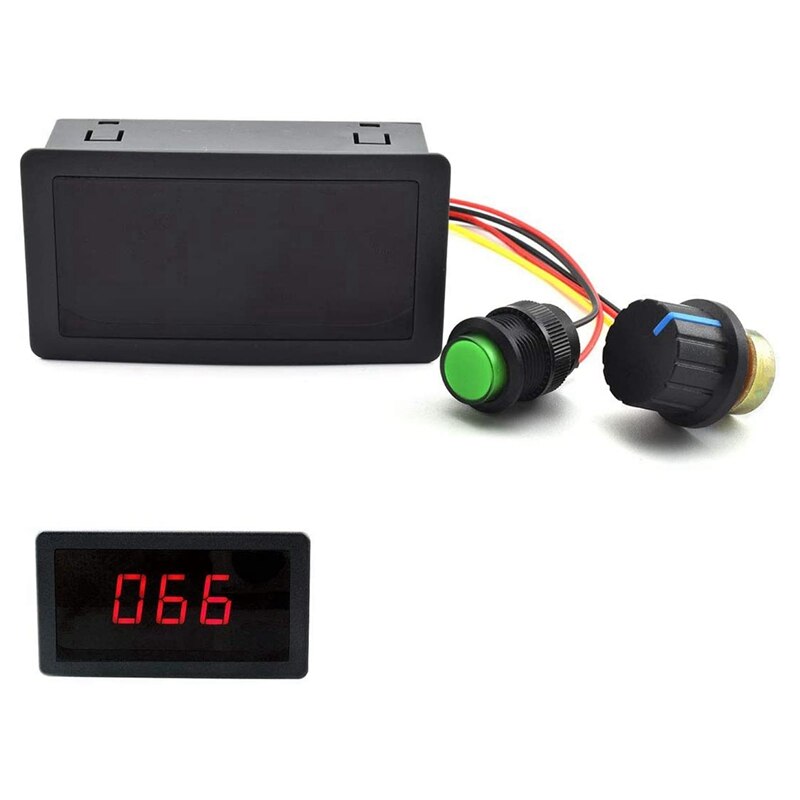 JFBL 6V-30V 8A DC Motor Speed Controller 6V 12V 24V PWM Stepless Speed Control Switch Adjustable Driver Regulator