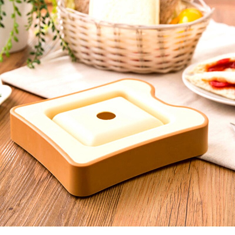 Smörgåsbröd toast maker mögel cutter diy köksredskap köketillbehör