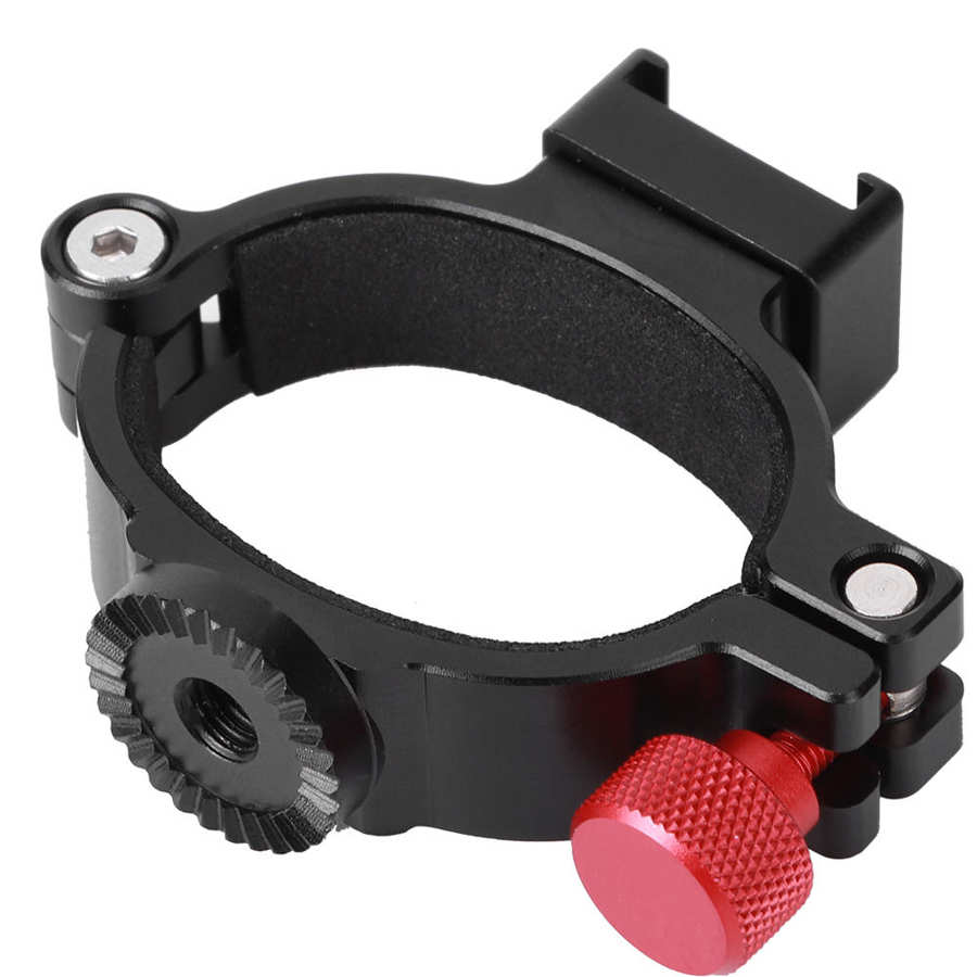 Kameradel quick release koldsko ekspansionsbeslag til dji osmo mobile 2 3 mobiltelefon ballhead stabilisator kameraenheder